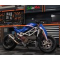 2007 Ducati Monster S4RS Captain America Paolo Tex BellissiMoto Custom